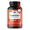 Cordyceps Mushrooms Life 360+ 180 Cápsulas Hongo Cordyceps Sin Sabor
