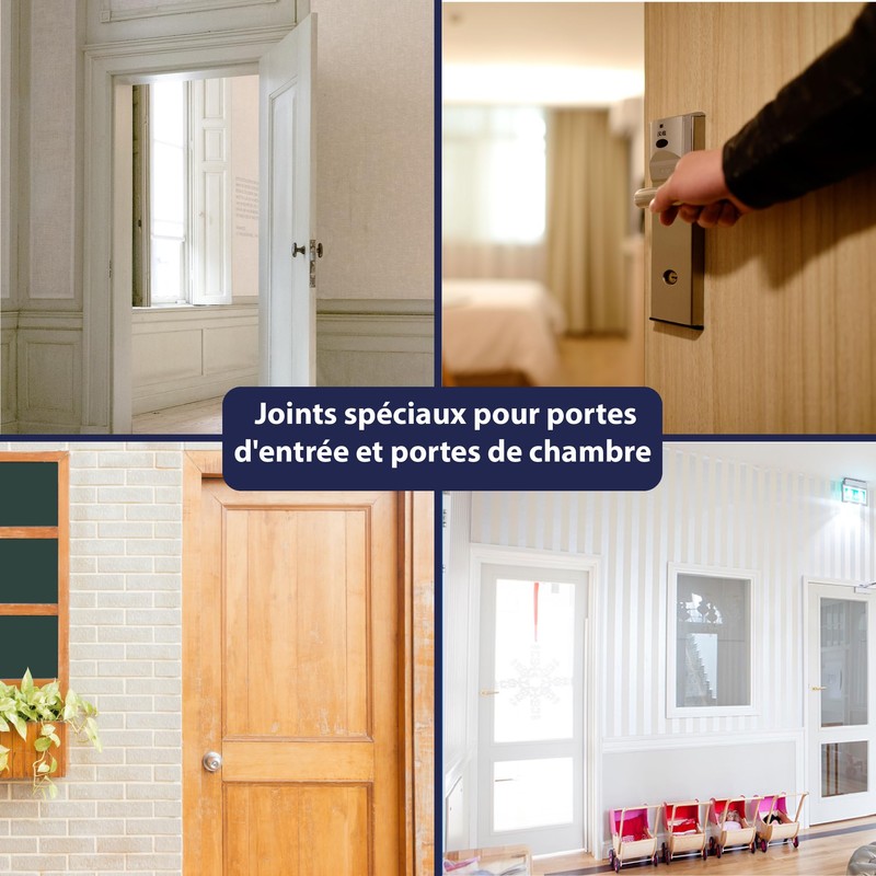 Dikara Door Seal White 10m - 3mm Groove Width /