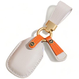 【smasol】Smart Key Case, Genuine Leather, Leather Key Cover, Compatible with Crosstrek/Forester/Levorg/Impresa (Subaru SUBARU Compatible), Men's and Women's, Vehicle-Specific Design, Accessory, S