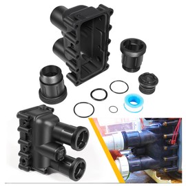 Pool Heater Manifold Assembly Replacement Kit for Pentair MasterTemp 175, 200, 250, 300, 400 & Sta-Rite Max-e-Therm SR200, SR333, SR400, 77707-0205, 77707-0206, 77707-0014, 77707-0015, 77707-0016