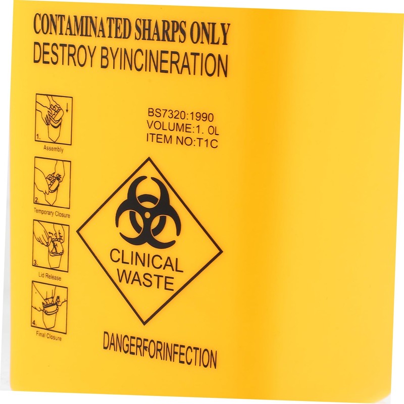 ORFOFE Container Multi Purpose Waste Bin for Disposal High Deep