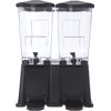 Carlisle FoodService Products TrimLine Plastic Economy Double Base Beverage Dispenser,