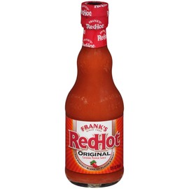 Frank's RedHot Original Hot Sauce, 12 fl oz (Pack of 12) - One 12 Pack of 12 Fluid Ounce Bottles of Original Cayenne Pepper Hot Sauce, Great for Tabletop