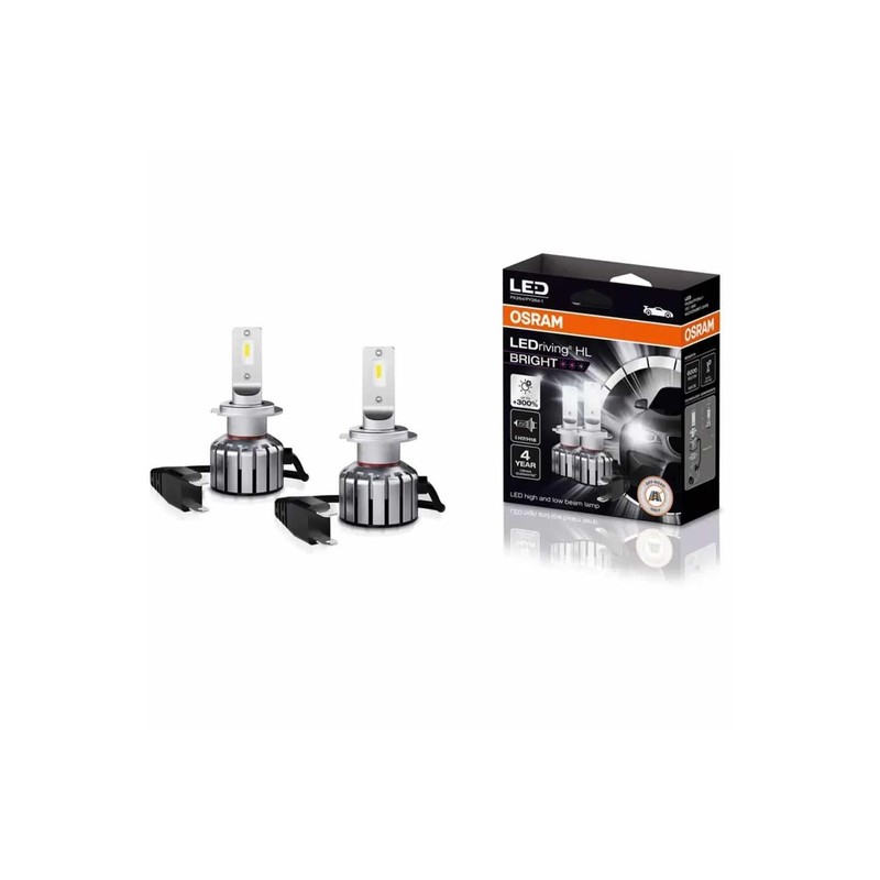 Osram Ledriving Hl Bright H7/H18, white