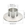 PATIKIL Tri Clamps Ferrules, 25mm(1 inch) OD Compression Fitting Ferrule