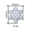 Unbranded Deep Snowflake silicone mold for epoxy resin Faceted For