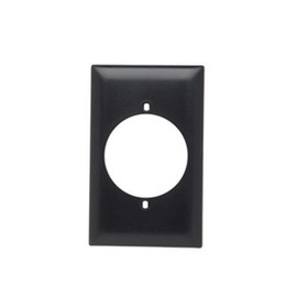 Legrand - Pass & Seymour TP724 Pass and Seymour Tp724-W White 1G Power Outl Plate
