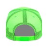 Lids Blank Basic Foam Trucker Adjustable Snapback Hat, Neon Green/