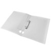 Q-Connect A4 Frosted 2-Ring Binder - Clear