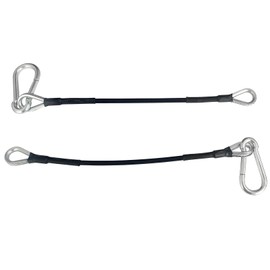 Sharutia Gym Machine Extension Cables 10" (Pair) Compatible with Bowflex Gyms Accessories, Xtreme Home Gym