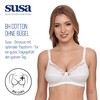 Susa Women's Bra White Weiß (003) 38CC (Brand size :