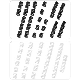 YANBORONSN Cable Comb Kit,PSU Cable Combs,CPU Cable Management,48 pcs Set 24-pin x 8,8-pin x 24,6-pin x 16,3mm up to 3.4mm