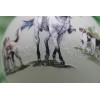 H047 Hand-made Christmas Ornament horse - fox hounds & hunter