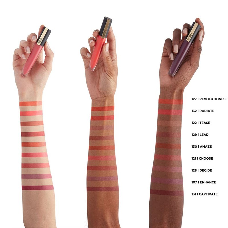 LOréal Paris Rouge Signature 131 I Captivate Pintalabios Mate Permanent