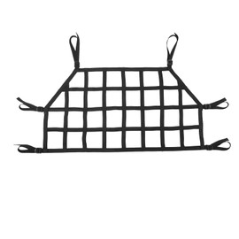 Linskip Roll Bar Cargo Net for 4Door Ford Bronco & Bronco Raptor 2021-2025, Safely Contains Dog and Gear, Back Window Cargo Net for Bronco Accessories(Black)