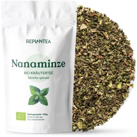 Nana Mint Tea Organic 100 g | Spearmint Moroccan Mint Tea | Mentha spicata Replantea