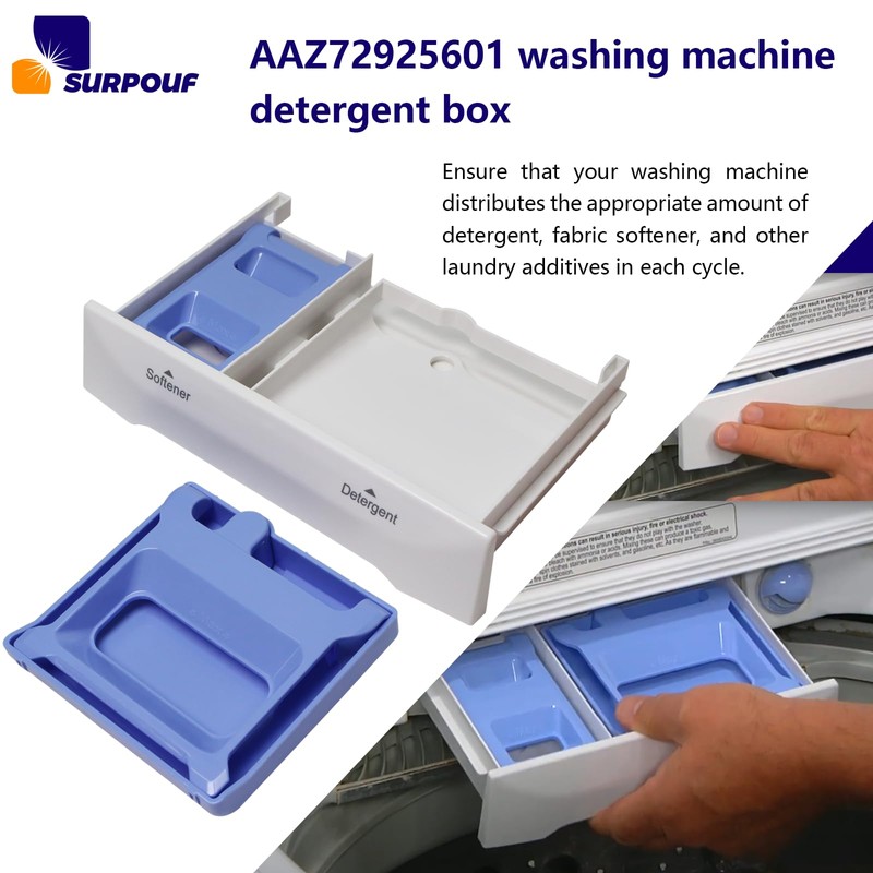 AAZ72925601 Washing Machine Dispenser Detergent Box Fits for LG AP5217542