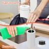 Soap Dispenser Dish Soap Holder for Kitchen Sink 8 oz