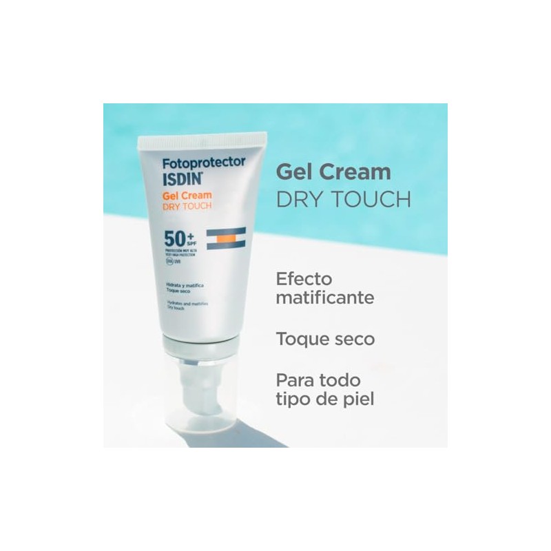 Isdin Fotoprotector Spf Gel Crema Dry Touch Protector Solar