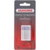 Agujas Janome Punta Morada para Máquina de Coser, Tamaño 90/14