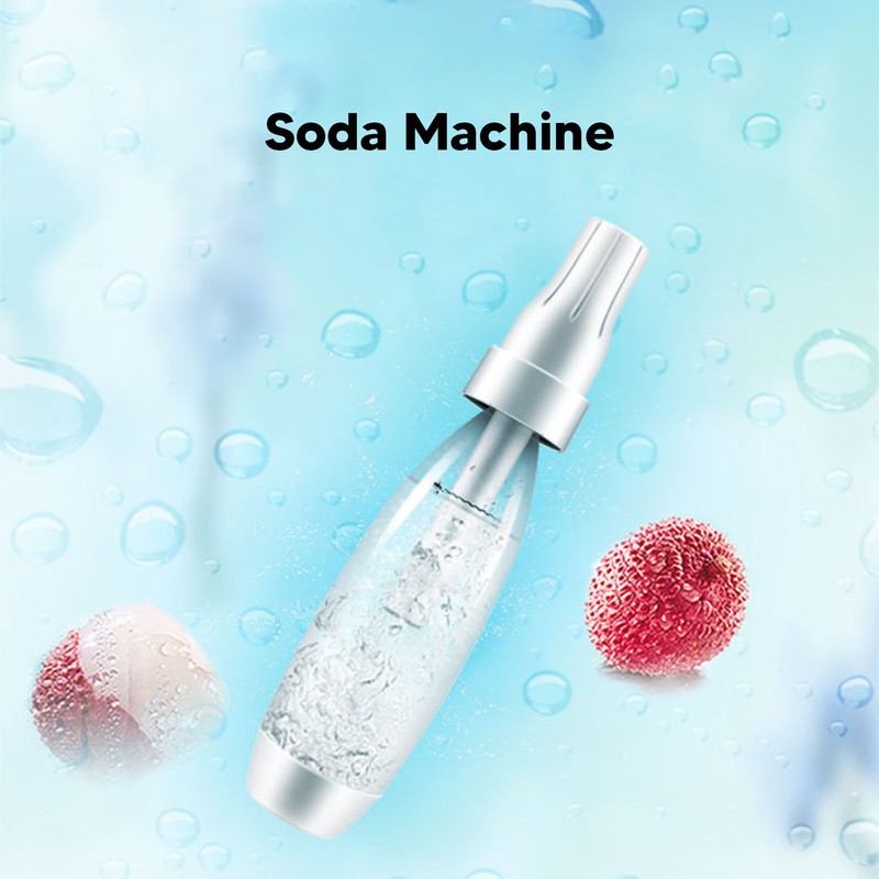 Soda Maker Machine Homemade Soda Fizzy Water Machine Manual Sparkling