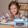 veyaltedl Mesh Transparent Pencil Case,Grid Mesh Pen Case with Zipper,1PCS