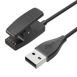 Vancle USB Charger Cable for Garmin Forerunner 735XT 235 35 64 230 630 645/645 Music, Approach S20/G10, Vivomove HR/Lily/Lily 2 Smart Watch Replacement Charger Charging Clip Cable