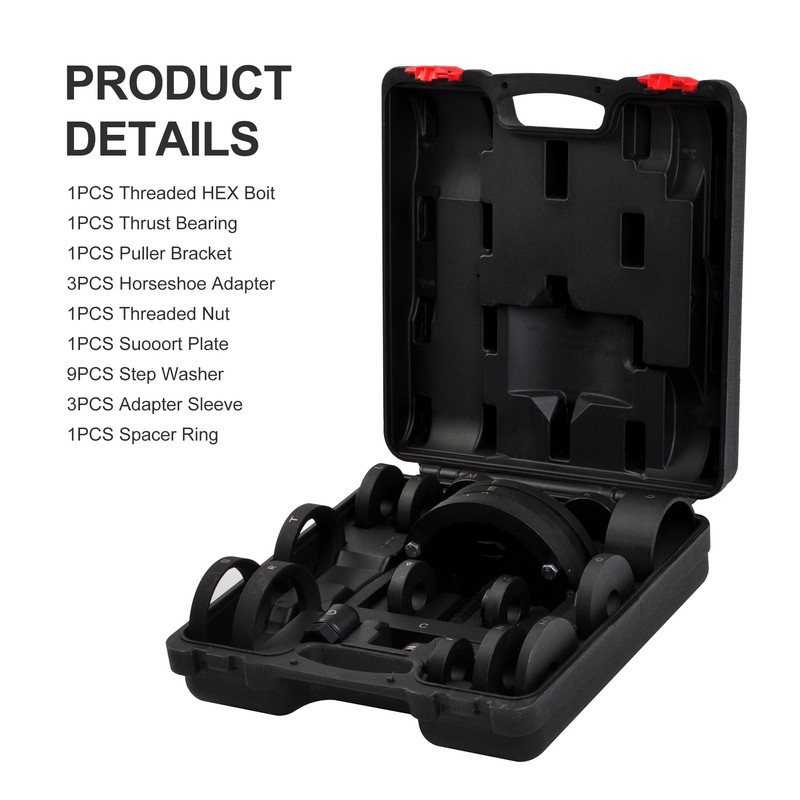 WINMAX TOOLS AUTOMOTIVE Master Wheel Hub & Bearing Removal and