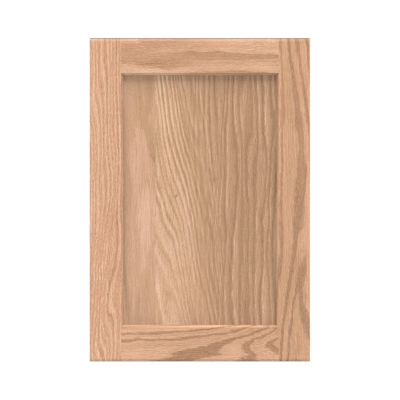 ONESTOCK 14.75W x 23H Unfinished Oak Kitchen Cabinet Door Replacement,