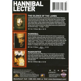 MGM Hannibal Lecter Triple Feature (Silence of the Lambs / Hannibal / Manhunter)