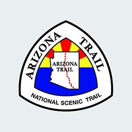 fagraphix Arizona Trail Sign Sticker Decal Self Adhesive National Scenic Trail Hike Hiking az 1.25" Wide