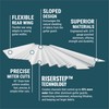GUTTERHAWK Gutter Guard All-Aluminum Gutter Guard White Sample Pack –