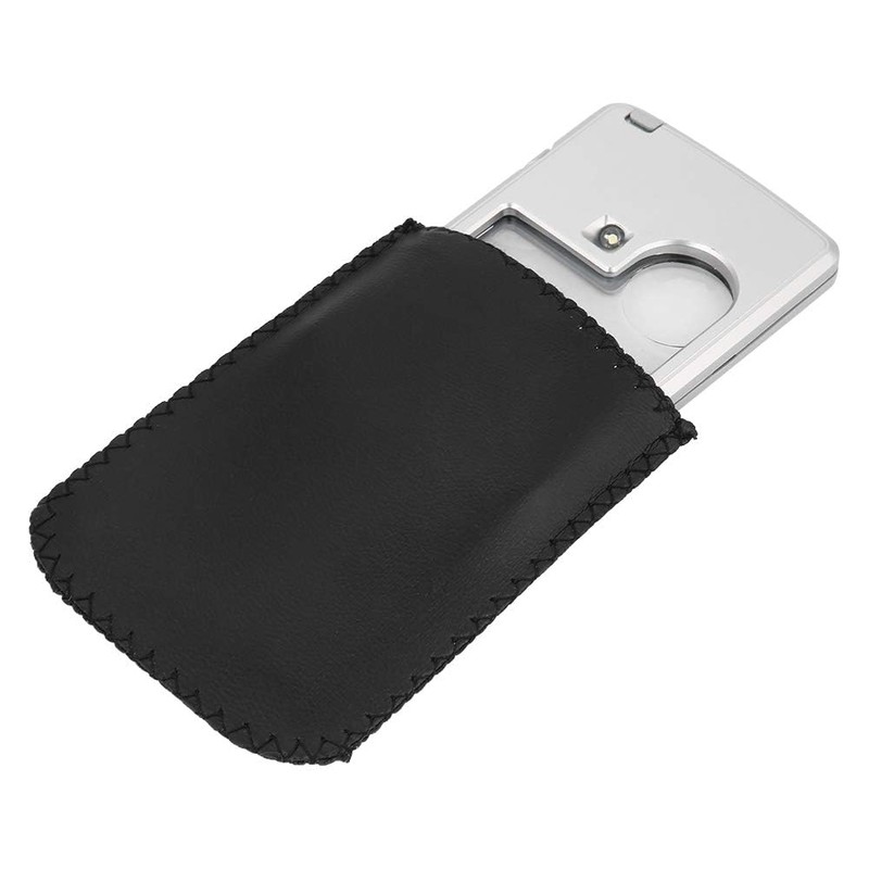 LED Pocket Magnifier Credit Card Size 3X 6X Illuminated Acrylic
