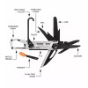 Gerber Gear Gear Stake Out 11-in-1 Multi-tool Color: Sliver