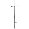 INTSUPERMAI Soil Probe Sampler with Foot Pedal Stainless Steel Soil