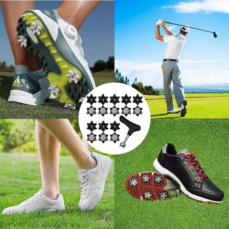 Samcos Golf Spike Wrench Replacement 1 Piece Golf Shoe Spike