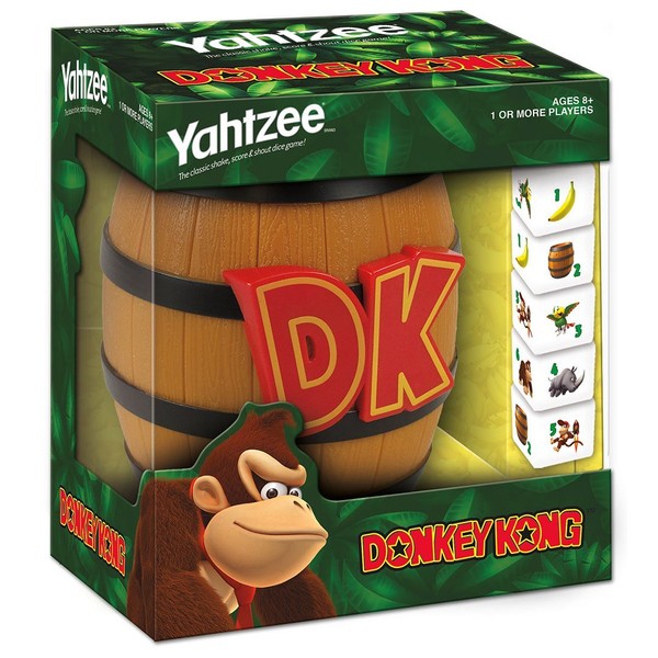 USAOPOLY Yahtzee: Donkey Kong Game for 96 months to 1188 months