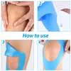 FDJZXW 10 Stück Knie Tape Vorgeschnitten Kinesiotapes Knie Atmungsaktiv Komfortabel