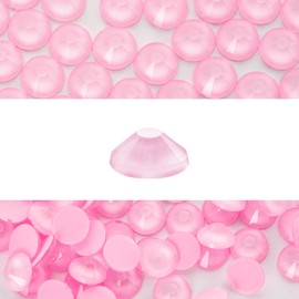 novani Novani 576 Pieces Flatback Rhinestones Glass Round Gems Mocha Rose Crystals for Nail Art DIY Crafts Clothes Shoes,SS30,6.4-6.6mm