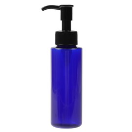 PET Bottle Pump, Cobalt Blue, 3.4 fl oz (100 ml)