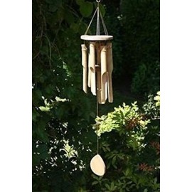 Siesta Bali Bamboo Wind Chime, small
