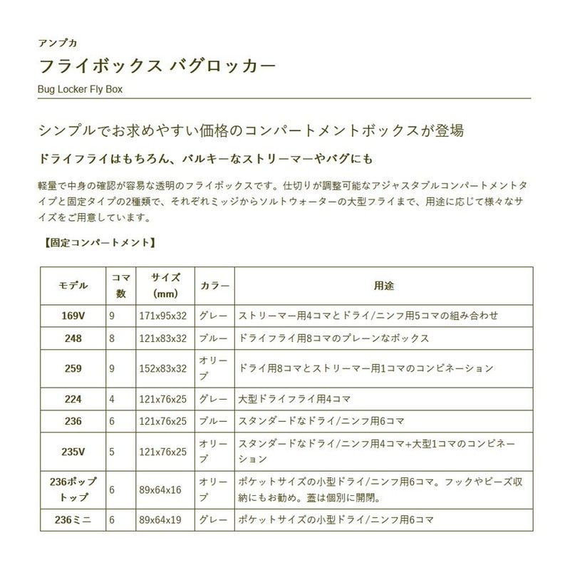 Umpqua Bug Locker 3618 Adjustable Fly Box - Medium