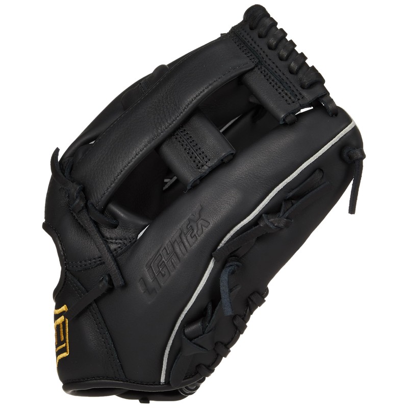 ZETT BSGB3900L Soft Baseball/Softball Grab, Writex, Right Throw, Black (1900)
