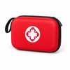 15-Piece First Aid Kit with Hard Shell EVA Case –