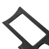 Carbon Fiber Center Console Gear Shift Cup Holder Panel Cover