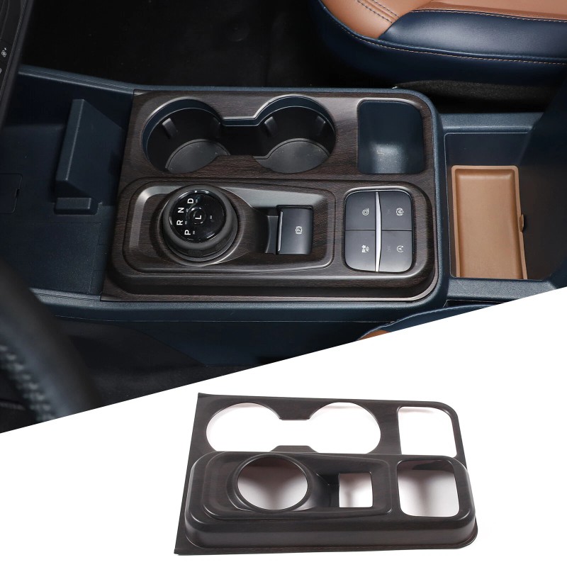 autotrim000 Oak Grain For Ford Maverick 2022-2024 Central Control Gear