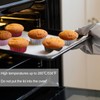HARFINGTON 50Pcs Baking Cups with Lids 5oz Aluminum Foil Liners