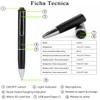 Tecno-10 Innovacion Microfono Espia Pluma WiFi Grabadora De Voz a