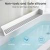 Soliwo Bathtub Splash Guard PlayPad Shelf Area with Strong Suction