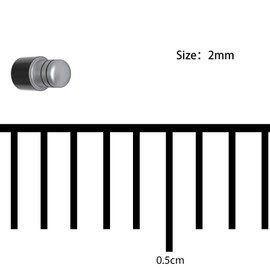 Eye Opening Stuff Replacement Rivet for Oakley Holbrook OO9102 Sunglasses - Matte Black